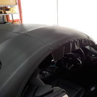 BMW Z4 ルーフ（ハードトップ）カーボンラッピングのサムネイル